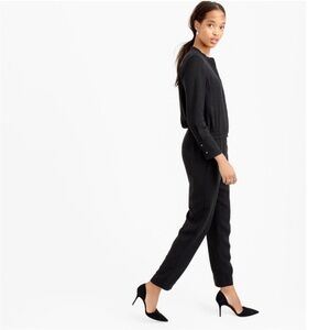 J. Crew Black Jumpsuit Black